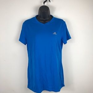 Adidas Blue Climalite Running Top